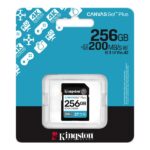 Kingston Scheda SDXC 256GB UHS-I U3 V30 Classe 10 200MB/s Canvas Go Plus - immagine 3