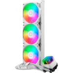 Cooler Master MasterLiquid 360 Core II Kit di raffreddamento a liquido - ARGB - TDP 280W - Compatibilità universale - Colore bianco - immagine 2