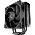Cooler Master Hyper 212 Black Dissipatore CPU - 4 tubi -  Multisocket universale - Ventola 120 mm - Colore nero - immagine 3