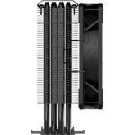 Cooler Master Hyper 212 Black Dissipatore CPU - 4 tubi -  Multisocket universale - Ventola 120 mm - Colore nero - immagine 4