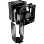 Cooler Master Hyper 411 Nano Dissipatore CPU - 4 tubi - Multisocket universale - Ventola da 120 mm - Colore nero - immagine 3