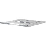 Fellowes Alumia Rialzo per laptop fino a 15" - 6 regolazioni di altezza - Realizzato in alluminio - Base antiscivolo - Colore argento - immagine 3