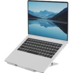 Fellowes Alumia Rialzo per laptop fino a 15" - 6 regolazioni di altezza - Realizzato in alluminio - Base antiscivolo - Colore argento - immagine 5