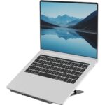 Fellowes Alumia Rialzo per laptop fino a 15" - 6 regolazioni di altezza - Realizzato in alluminio - Base antiscivolo - Colore nero - immagine 5