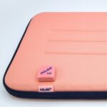 Milan Collezione 430 Custodia semirigida per laptop fino a 14" - Fodera in velluto - Tasca interna - Chiusura con cerniera - Colore rosa - immagine 2