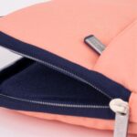 Milan Collezione 430 Custodia per laptop fino a 13" - Fodera in velluto - Tasca frontale - Chiusura con cerniera - Colore rosa - immagine 2