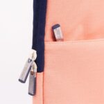 Milan Collezione 430 Custodia per laptop fino a 13" - Fodera in velluto - Tasca frontale - Chiusura con cerniera - Colore rosa - immagine 3