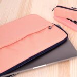 Milan Collezione 430 Custodia per laptop fino a 13" - Fodera in velluto - Tasca frontale - Chiusura con cerniera - Colore rosa - immagine 4