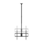estensibile e livellabile - Da 50" a 100" - Peso massimo 80 kg - VESA massimo 800x600 - Colore nero