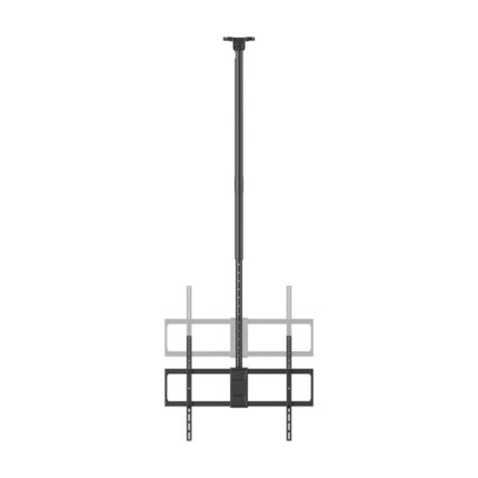 estensibile e livellabile - Da 50" a 100" - Peso massimo 80 kg - VESA massimo 800x600 - Colore nero