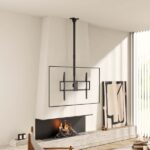 Aisens Supporto a soffitto Pro girevole - inclinabile, estensibile e livellabile - Da 50" a 100" - Peso massimo 80 kg - VESA massimo 800x600 - Colore nero - immagine 4