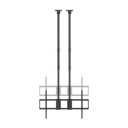 estensibile e livellabile - Da 60" a 120" - Peso massimo 120 kg - VESA massimo 1000x600 - Colore nero