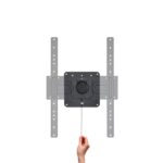 Tooq Supporto fisso a parete per TV da 37"-80" - Rotazione 360° - Peso max 50 kg - VESA 600x400 mm - immagine 3