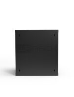 WP RWA-12604-B Armadio a muro 12U - Porta in vetro - Serratura di sicurezza - 540x450x580 mm - Colore nero - immagine 4