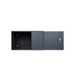 WP RWS-12506-B Armadio di sicurezza a parete 12U - Porta scorrevole - Antifurto classe RC4 - 560x600x592 mm - Colore nero - immagine 2