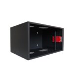 WP RWS-12506-B Armadio di sicurezza a parete 12U - Porta scorrevole - Antifurto classe RC4 - 560x600x592 mm - Colore nero - immagine 3