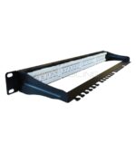 WP Patch Panel a 24 porte RJ45 CAT6 UTP - 1U IDC - Colore nero - immagine 3