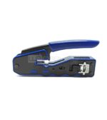WP Crimpatrice per RJ45 con spellafili - Colore nero e blu - immagine 2