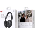 XO BE53 Cuffie Bluetooth 5.4 - Cancellazione del rumore ANC - Cuscinetti imbottiti - Autonomia fino a 48 ore - Colore nero - immagine 4