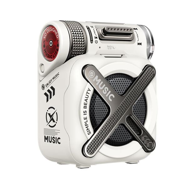 XO F72 Altoparlante Bluetooth - Portatile - Ultracompatto - Colore bianco XO F72 Altoparlante Bluetooth - Portatile - Ultracompatto - Colore bianco