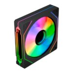 Abysm Gaming Arclight 3.0 Ventola da 120 mm con illuminazione ARGB - Velocità massima 1600 giri/min - Colore nero - immagine 4