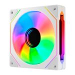 Abysm Gaming Arclight 3.0 Ventola da 120 mm con illuminazione ARGB - Velocità massima 1600 giri/min - Colore bianco - immagine 3