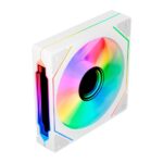 Abysm Gaming Arclight 3.0 Ventola da 120 mm con illuminazione ARGB - Velocità massima 1600 giri/min - Colore bianco - immagine 4