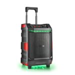 Altoparlante Premium NGS 300W - Bluetooth 5.4 - USB e AUX - Illuminazione LED - Resistente all'acqua - Colore nero - immagine 2