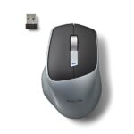 Mouse wireless multimodale NGS 1600 DPI - 6 pulsanti e rotellina di scorrimento - Tasti silenziosi - Colore nero - immagine 4