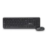 Kit tastiera wireless e mouse wireless NGS 1200 dpi - 12 tasti multimediali - Indicatori LED -  Colore nero - immagine 4