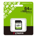 Kingston Scheda SDXC 64 GB UHS-I Classe 10 100 MB/s Canvas Select Plus - immagine 2