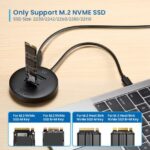 Ewent Clonatore doppio alloggiamento - NVMe M2 - USB-C 3.2 Gen2 - Indicatore LED - Colore nero - immagine 2