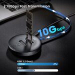 Ewent Clonatore doppio alloggiamento - NVMe M2 - USB-C 3.2 Gen2 - Indicatore LED - Colore nero - immagine 4