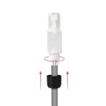 Nanocable Confezione da 10 connettori RJ45 a 8 fili Cat.6A - Auto crimpabile senza attrezzi - Colore bianco - immagine 5
