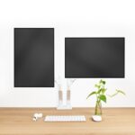 Tooq Supporto da tavolo con bracci articolati per 2 monitor da 13"-34" - Girevole e inclinabile - Pistone a gas - Peso massimo 10 kg per braccio - VESA 100x100 mm - Colore bianco - immagine 4