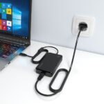 Aisens Caricabatterie portatile GaN USB-C/PD 90W - Cavo da 1,80 m - Colore nero - immagine 5