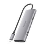 Aisens USB-C Dock 7 in 1 - USB-C a 1xHDMI - 1xUSB-A 10G - 2xUSB-C 10G - 1xSD - 1xMicroSD -  1xUSB-C PD 100W - 20 cm - Colore grigio - immagine 3