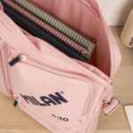 Milan 430 Since 1918 Custodia per laptop fino a 17" - Chiusura con cerniera - 3 scomparti - 42x34x9 cm - Colore rosa - immagine 4