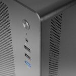 Tacens Aerom Case Minitorre Micro ATX/Mini ITX - Ventola ultrasilenziosa da 120 mm - Pannello frontale e laterale in rete - Struttura metallica - Porta audio/USB-A - 380x330x189 mm - Colore nero - immagine 5