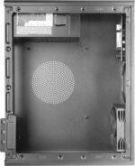Tacens Aerom Slim 500 Case minitower ultracompatto Micro ATX - Ventola FDB da 90 mm - Alimentatore TFX 500 W - Pannello frontale e laterale in rete - Porta USB-A/USB-C/Audio - 334 x 272 x 102 mm - Colore nero - immagine 3