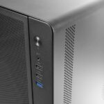 Tacens Aero Case Semitorre ATX - Ventola ultrasilenziosa da 120 mm - Pannello frontale e laterale in rete - Struttura metallica - Porta audio/USB-A - 414x342x186 mm - Colore nero - immagine 4