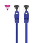 Nanocavo Cavo di rete Patch cord Cat.8.1 2Ghz LSZH SSTP AWG26 - Lunghezza 0,5 m - Colore blu - immagine 3