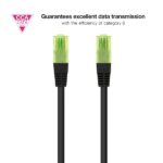 Nanocable Cavo di rete Patch cord Cat.6 UTP AWG26 CCA - Lunghezza 1 m - Colore nero - immagine 3