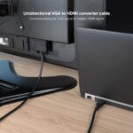 Nanocable Cavo convertitore da VGA a HDMI - VGA/M-HDMI/M -  1,8 m - Colore nero - immagine 5