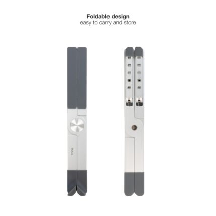 3" - Pieghevole e portatile - Colore argento