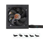 Tooq Helios Alimentatore ATX 850W APFC 80+ Bronze - Colore Nero - immagine 3
