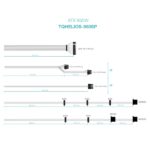 Tooq Helios Alimentatore ATX 850W APFC 80+ Bronze - Colore Nero - immagine 5
