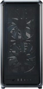 Cooler Master Masterframe 500 Case Torre E-ATX - Finestra laterale - Pannelli intercambiabili - 2 ventole frontali da 200 mm - Griglia in metallo - 654x580x376 mm - Colore nero - immagine 4