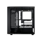 Cooler Master Masterbox 600 Case Mid Tower ATX/MicroATX/Mini-ITX - 3 ventole frontali RGB da 140 mm - 1 ventola posteriore RGB da 120 mm - Finestra laterale - Griglia in metallo - 230x481x474 mm - Colore nero - immagine 5