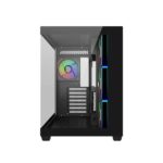 Cooler Master Elite 681 Case Mid Tower ATX/MicroATX/Mini-ITX - 4 ventole RGB da 120 mm - Vista panoramica - Doppia camera - Audio - 2xUSB-A - 1xUSB-C - 520x344x440 mm - Colore nero - immagine 2
